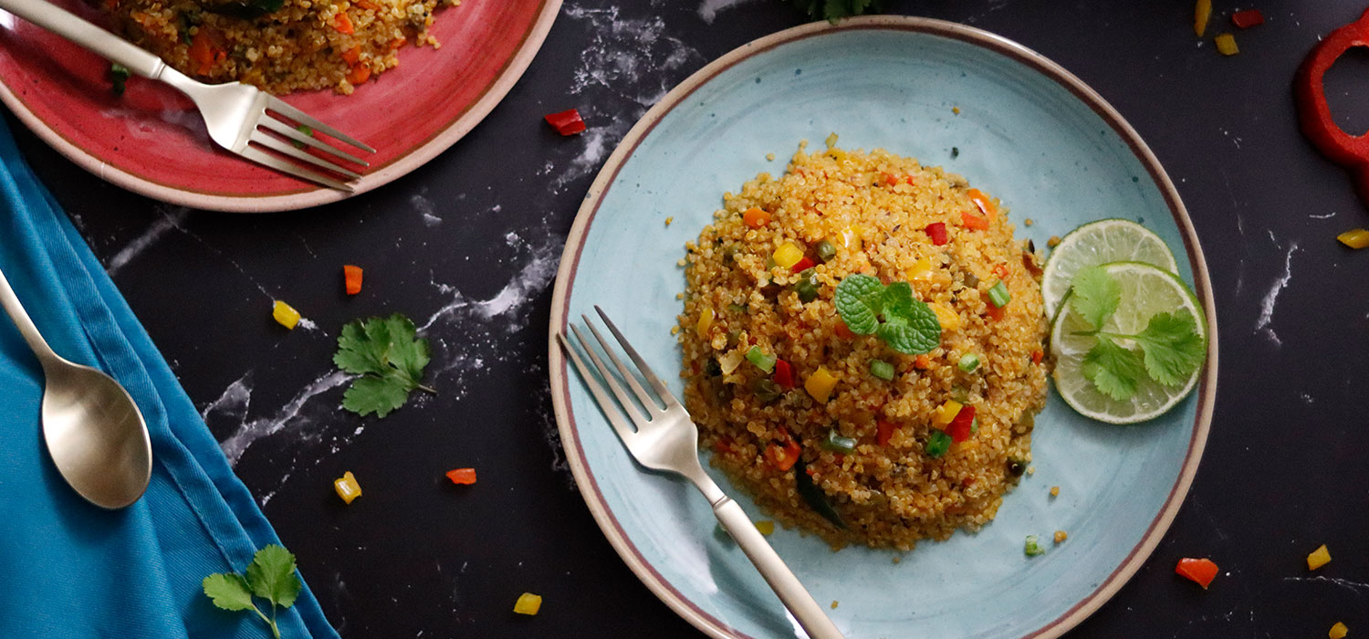 Qunioa Fried Rice Recipe