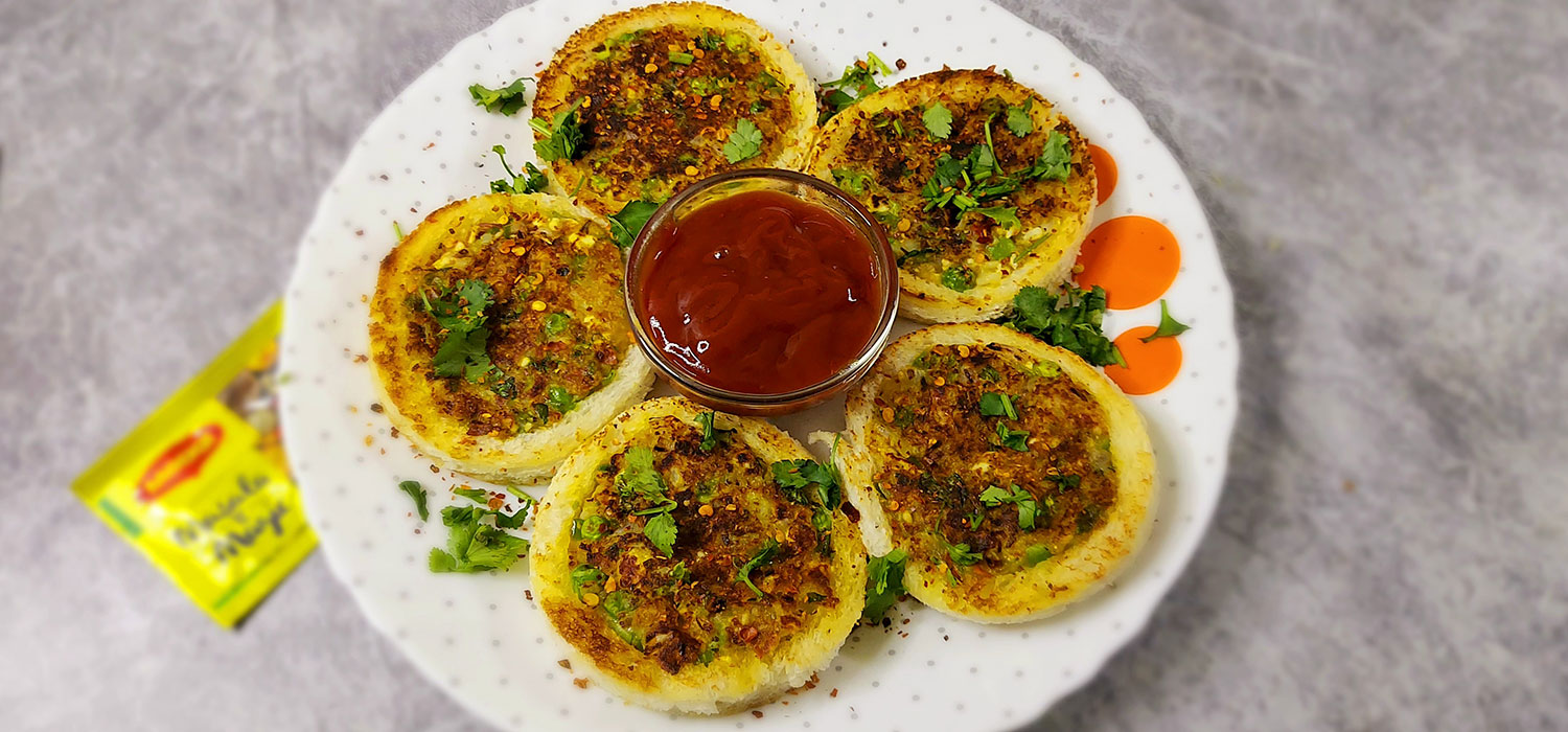 Masala-e-Bread Rings Recipe