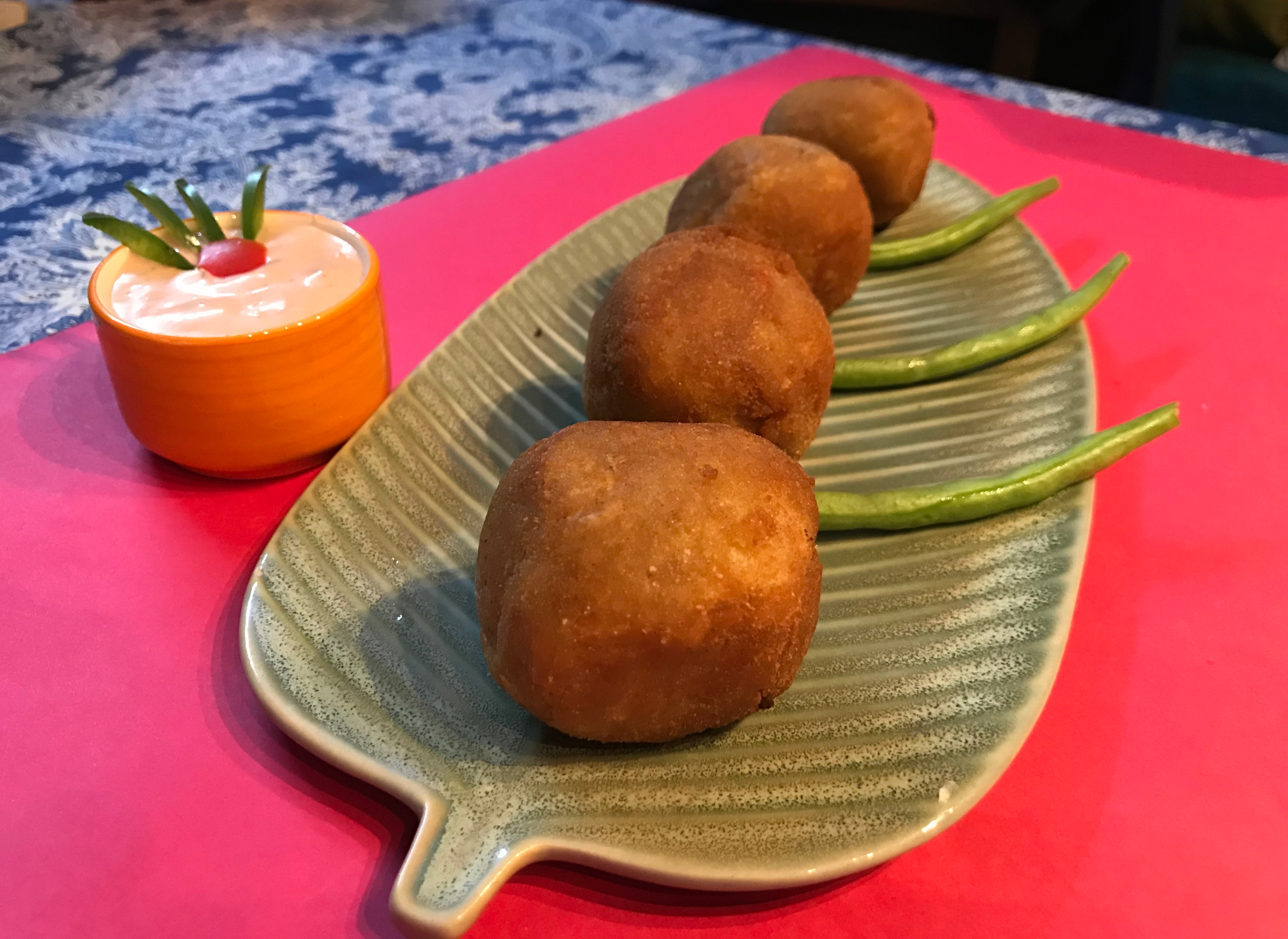 MAGGI Cheese Poppers With Garlic Mayo Dip Recipe