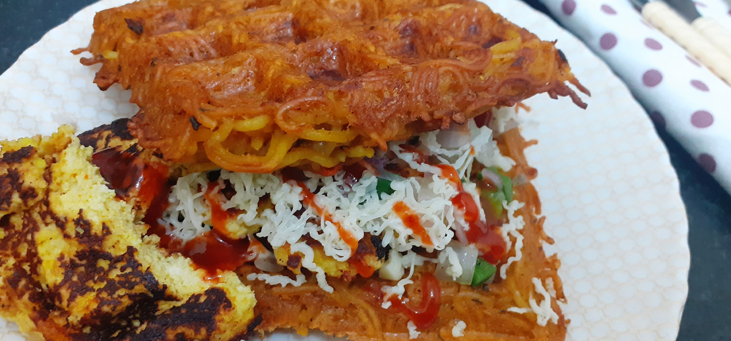 MAGGI Waffle Sandwich Recipe