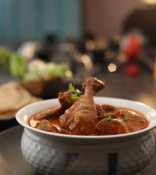 Homestyle Chicken Curry-Plating image